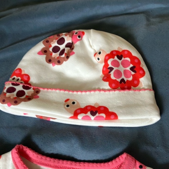 Kate Spade: Pink Turtle Floral Baby Clothing 7 piece Starter Set- 6 months - Picture 10 of 16